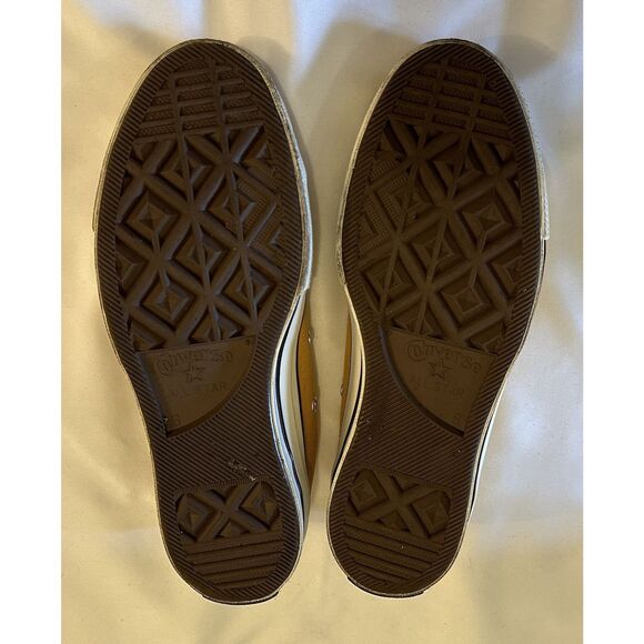 Converse Chuck Taylor Sunflower Yellow Low-top Shoes Mens Size 6 - Picture 7 of 10